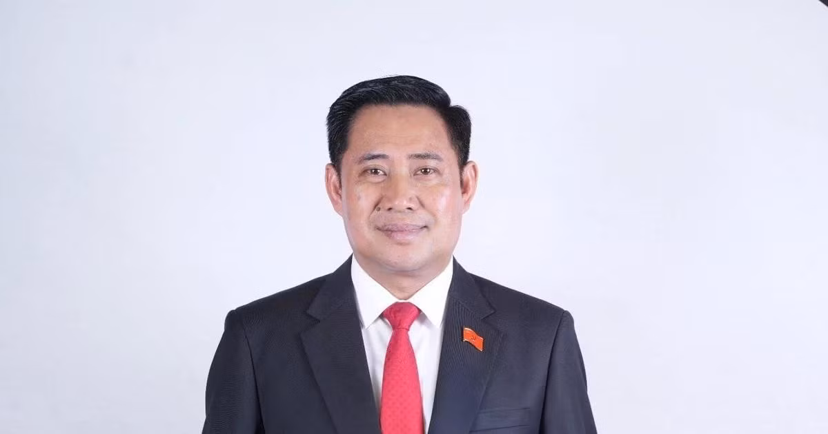 老挝人民革命党中央委员、占巴塞省委书记阿伦赛·苏纳拉特。（图片来源：越通社）