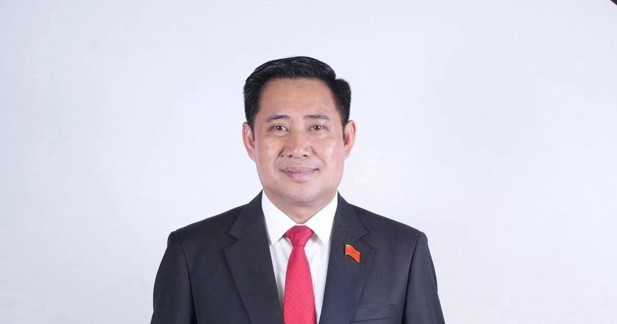 老挝人民革命党中央委员、占巴塞省委书记阿伦赛·苏纳拉特。（图片来源：越通社）