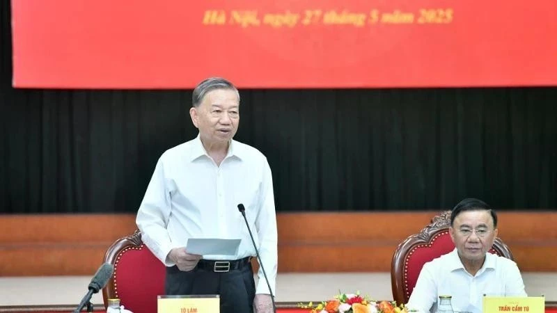 越共中央总书记苏林代表中央政治局2026年1月30日签发了第05-QĐNS/TW号决定。