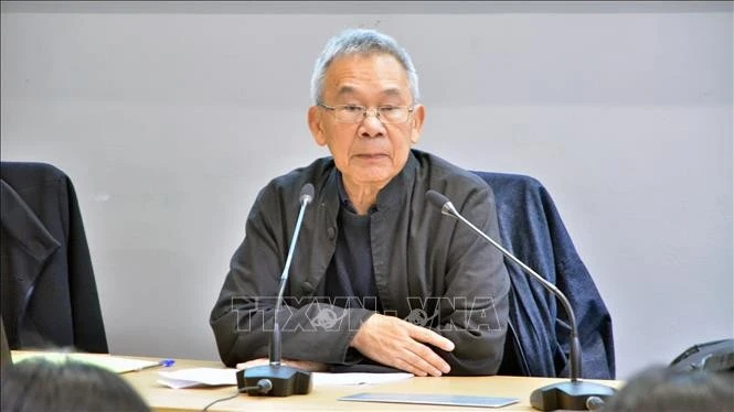 法国国家科学研究中心(CNRS)名誉研究主任黎文强教授。(图片来源:越通社)